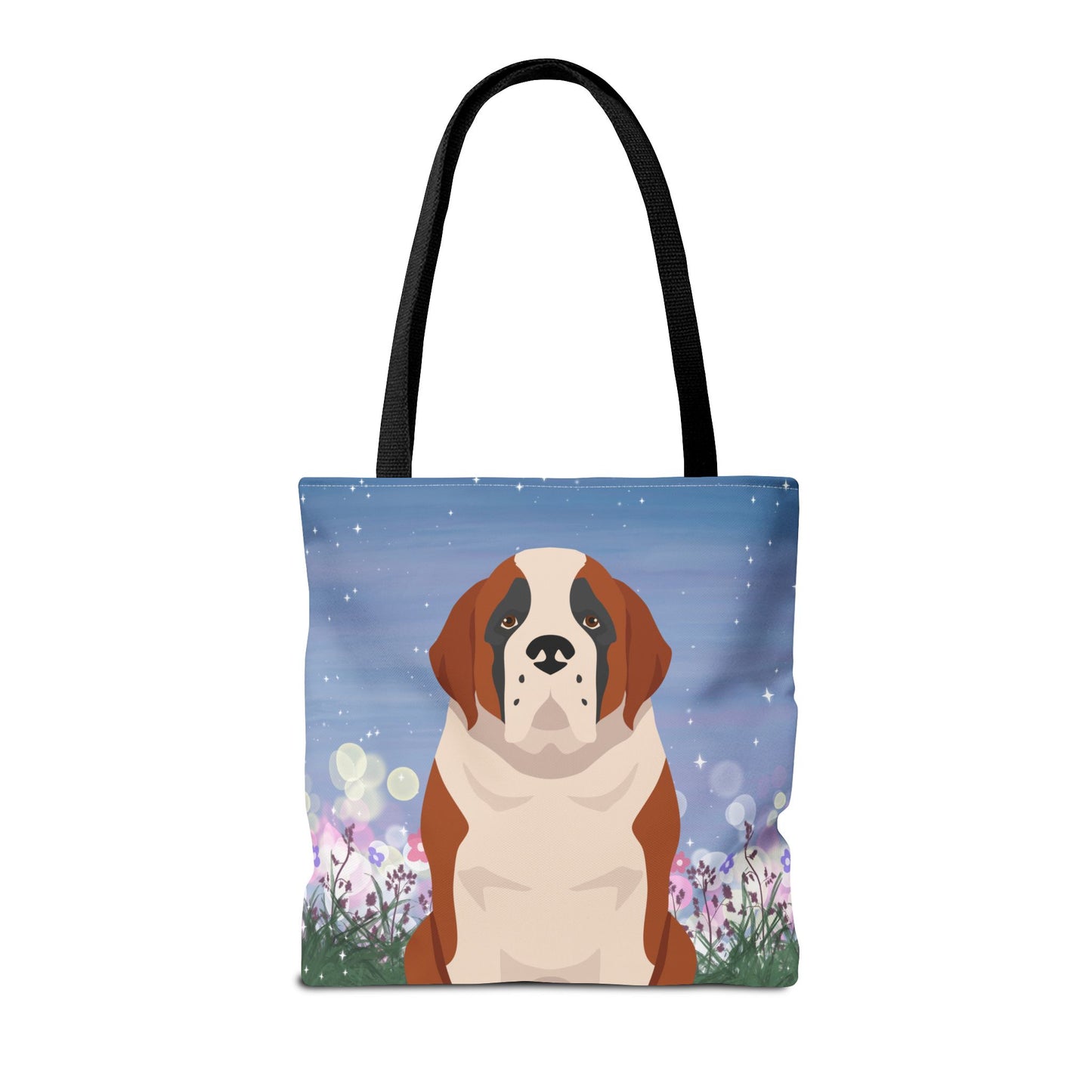St Bernard Dog Tote Bag 16x16