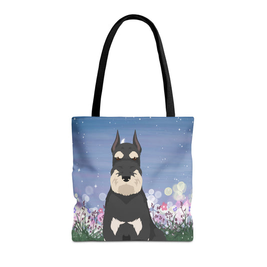 Schnauzer Dog Tote Bag 16x16