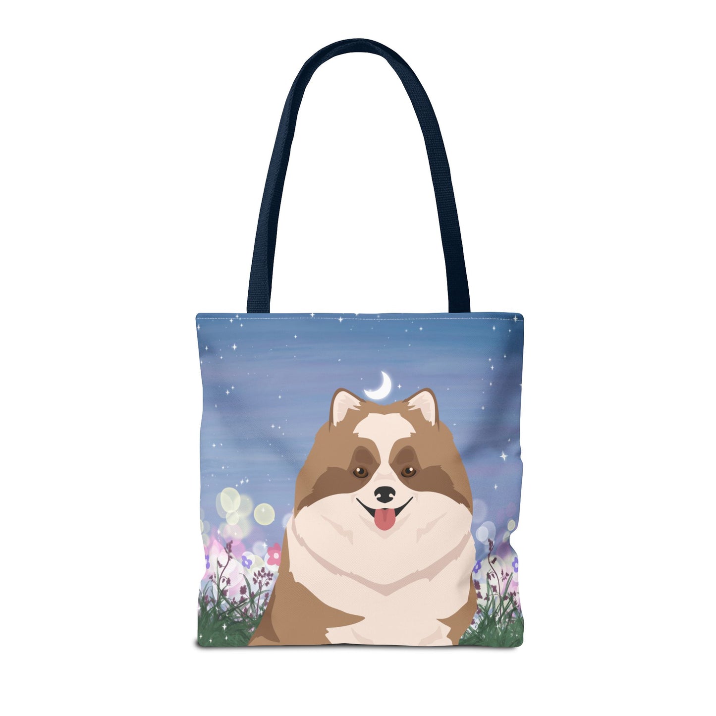 Pomeranian Dog Tote Bag 16x16