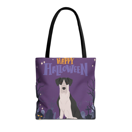 Great Dane Dog Happy Halloween Tote Bag 16x16