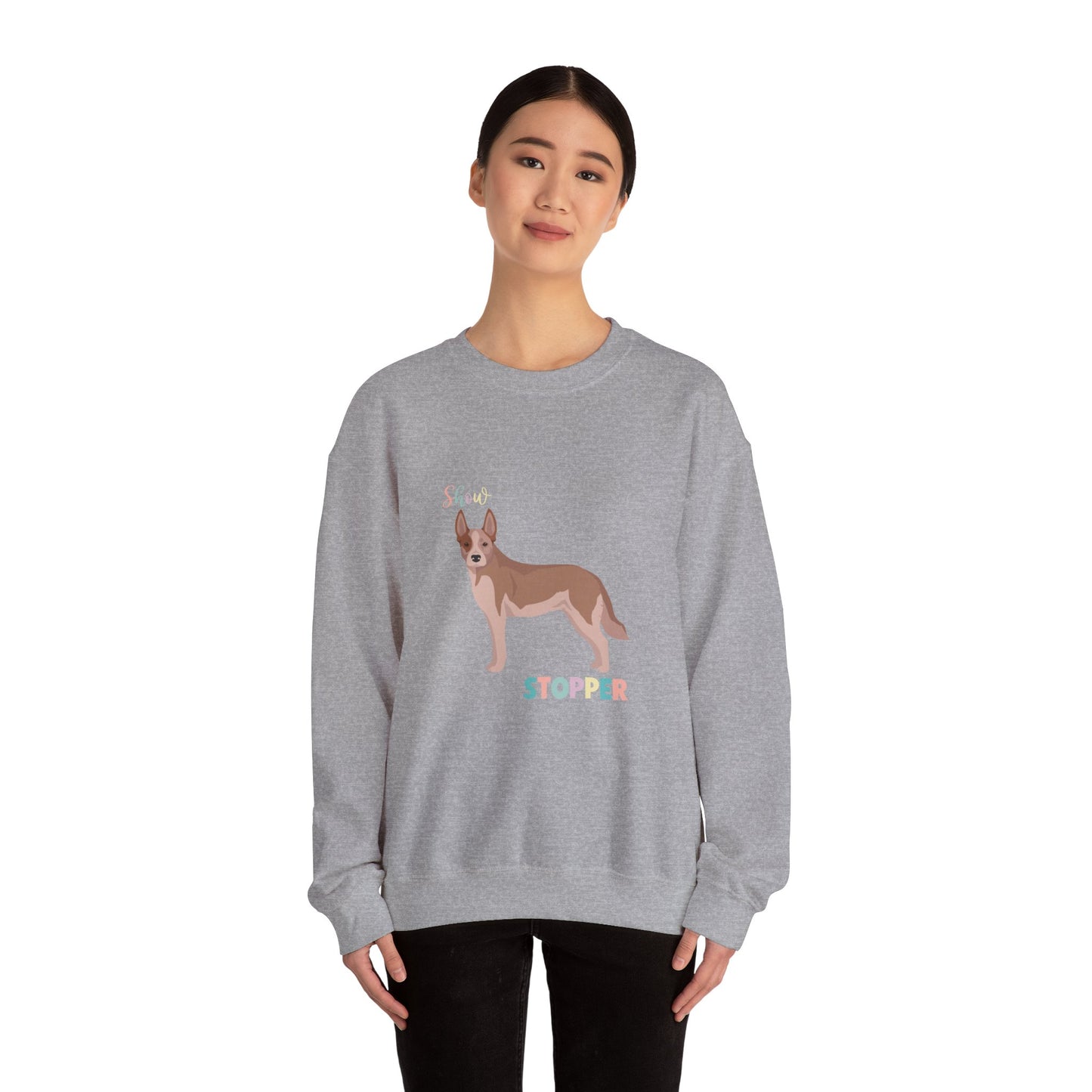 Australian Cattle Dog Dog Unisex Heavy Blend Crewneck Sweatshirt