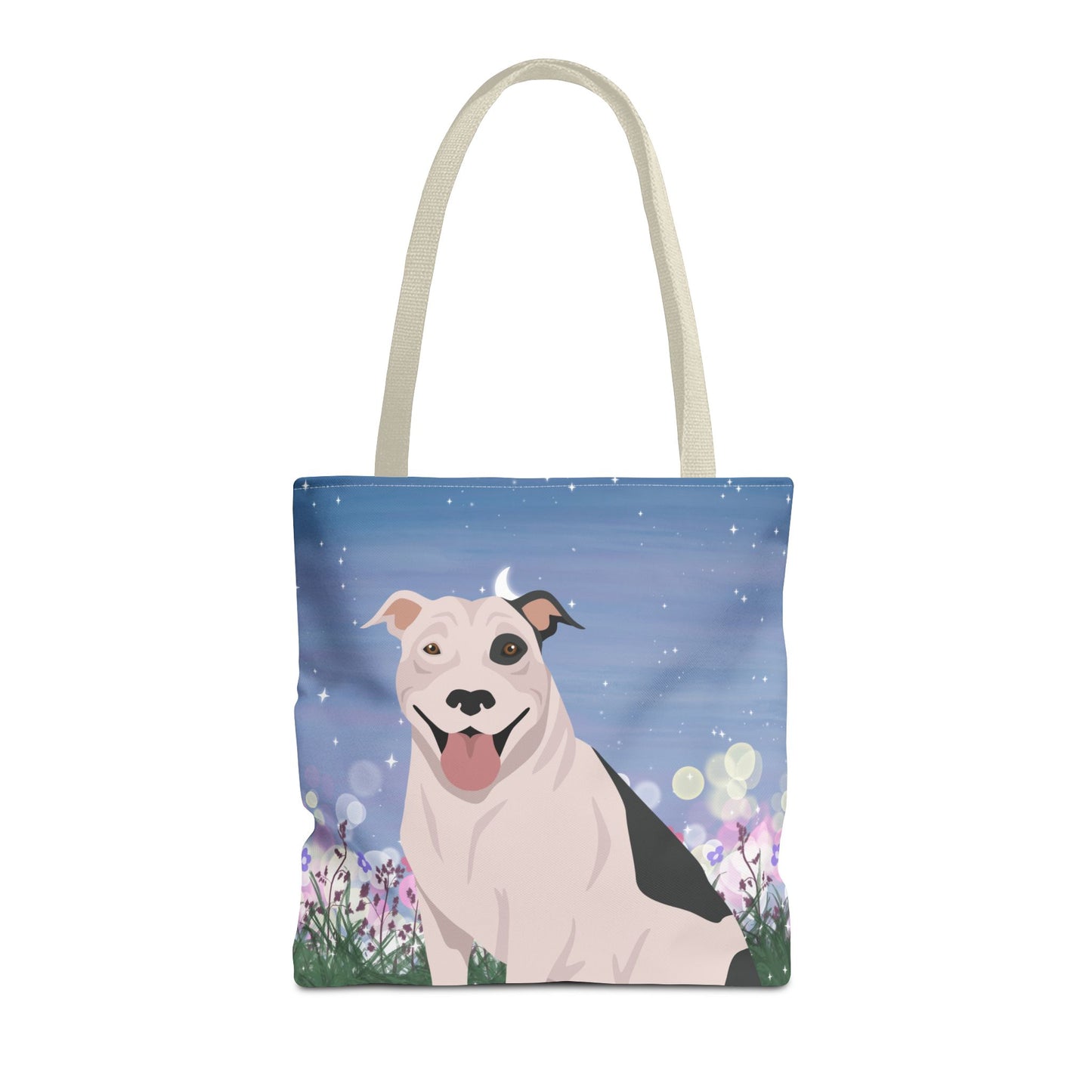 Pit Bull Dog Tote Bag 16x16