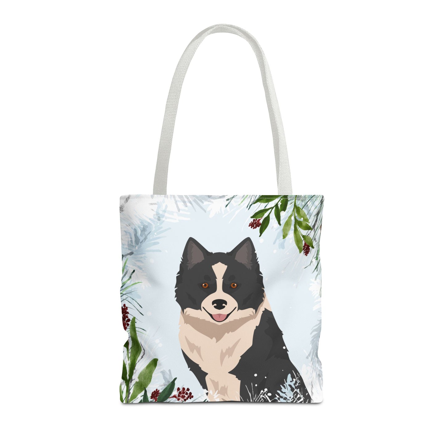 Nenets Herding Laika Dog Christmas Holiday Tote Bag 16x16
