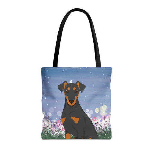 German Pinscher Dog Tote Bag 16x16