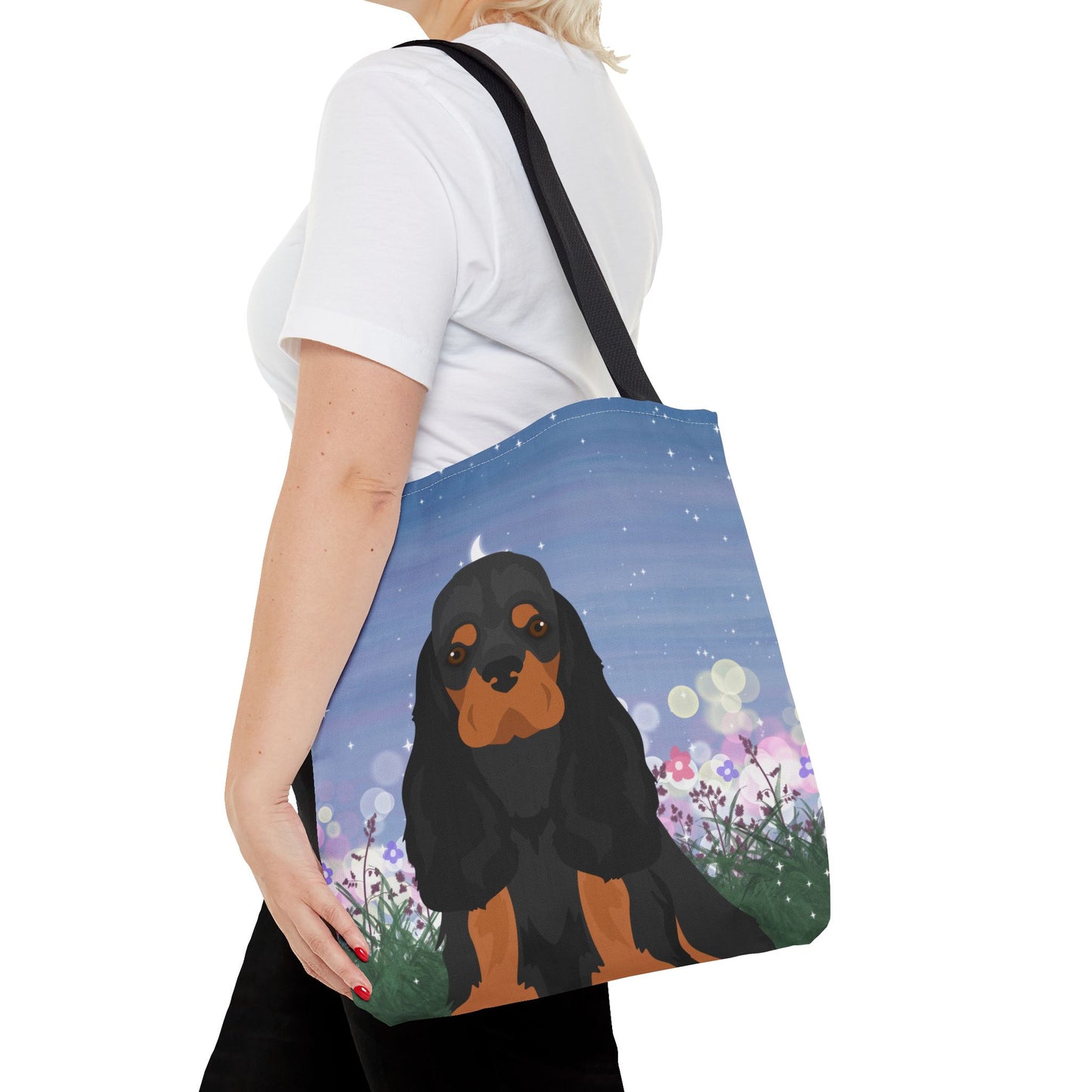 Cocker Spaniel Dog Tote Bag 16x16