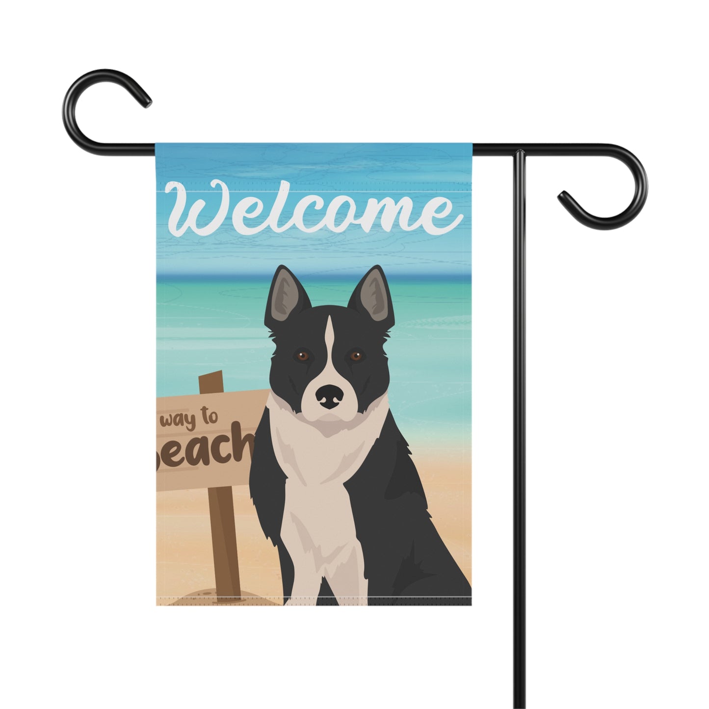 Karelian Bear Dog Dog Garden Flag