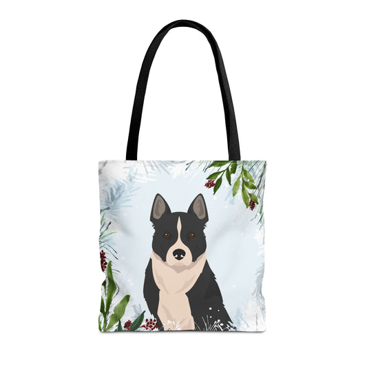 Karelian Bear Dog Dog Christmas Holiday Tote Bag 16x16