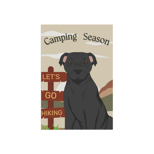 American Staffordshire Terrier Dog Camping Garden Flag