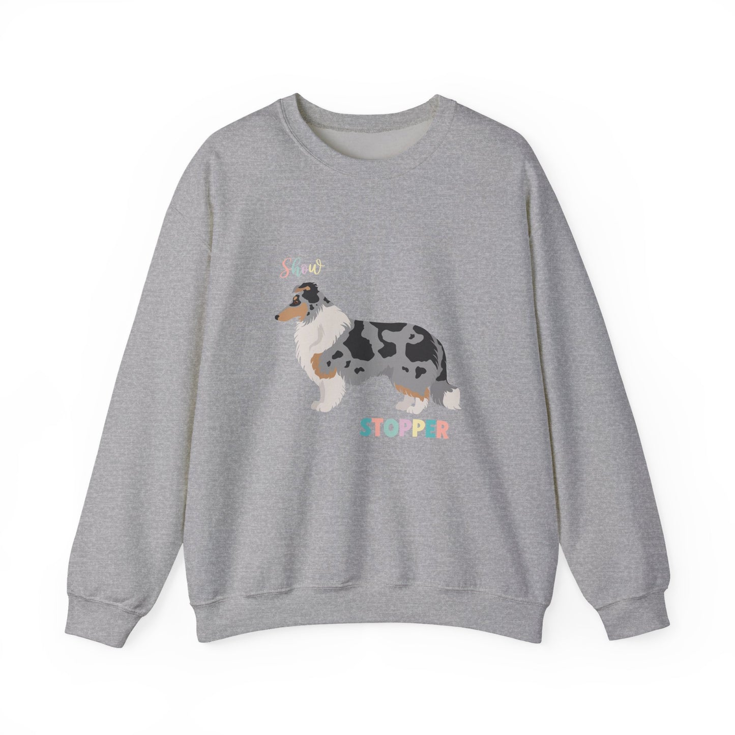 Collie Dog Unisex Heavy Blend Crewneck Sweatshirt