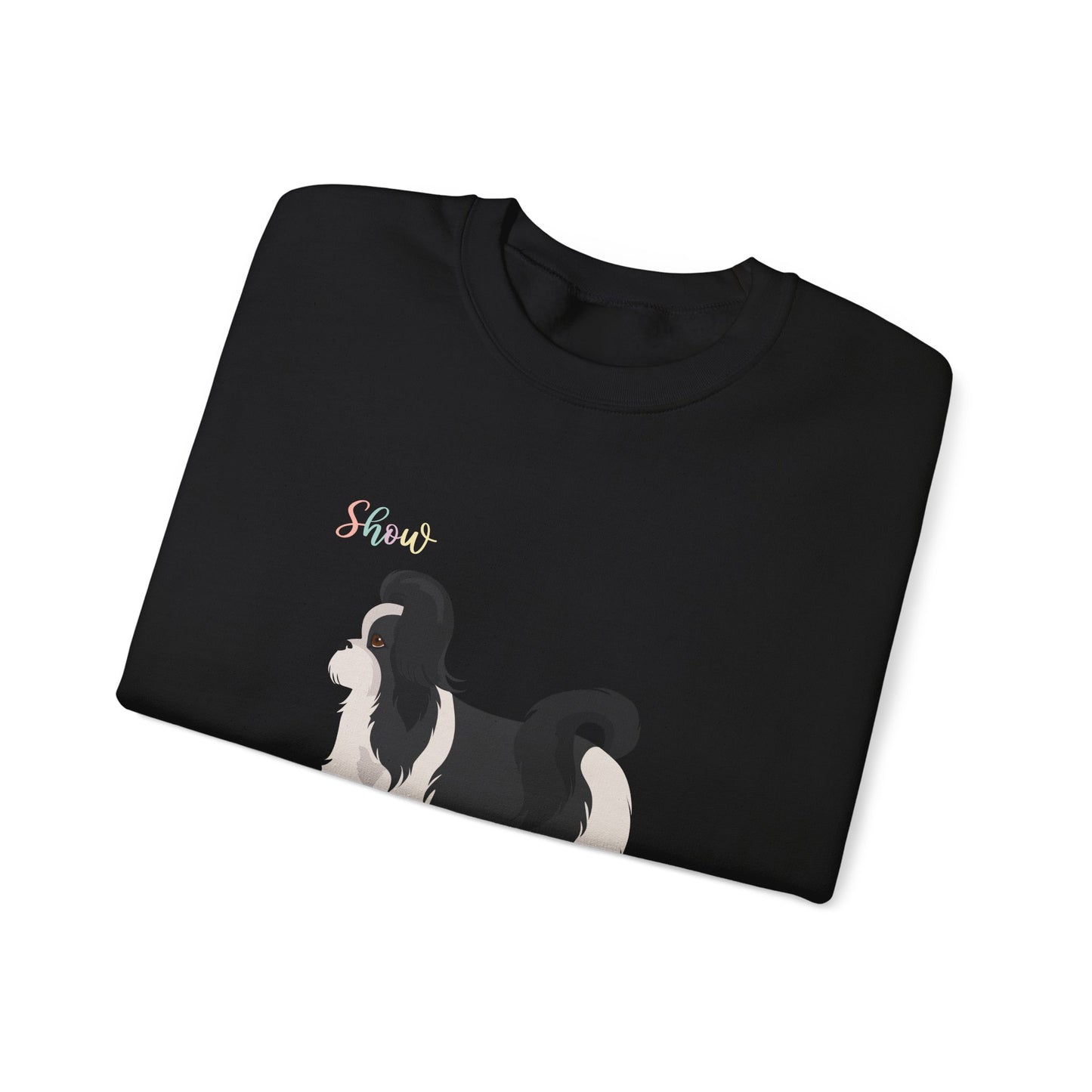 Shih Tzu Dog Unisex Heavy Blend Crewneck Sweatshirt