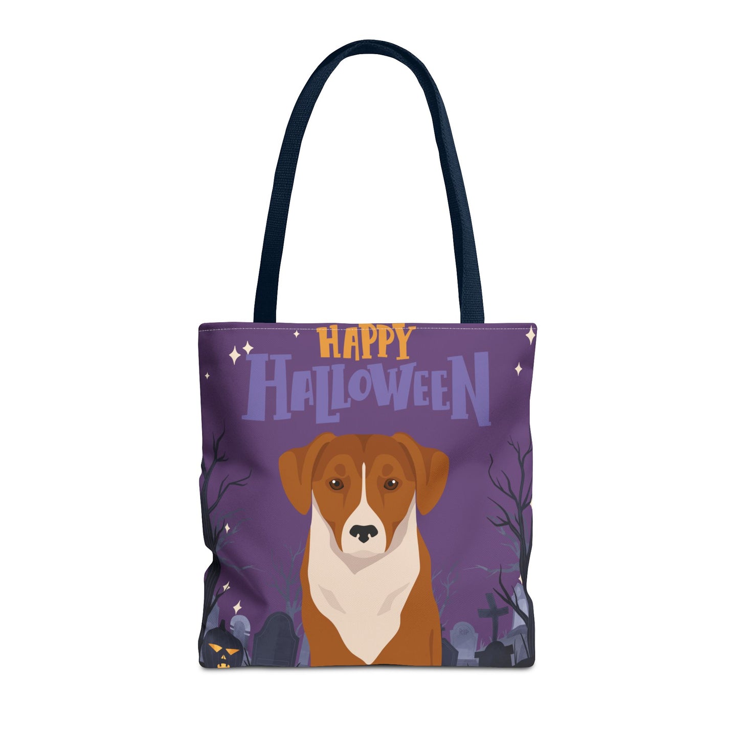 Austrian Pinscher Dog Happy Halloween Tote Bag 16x16
