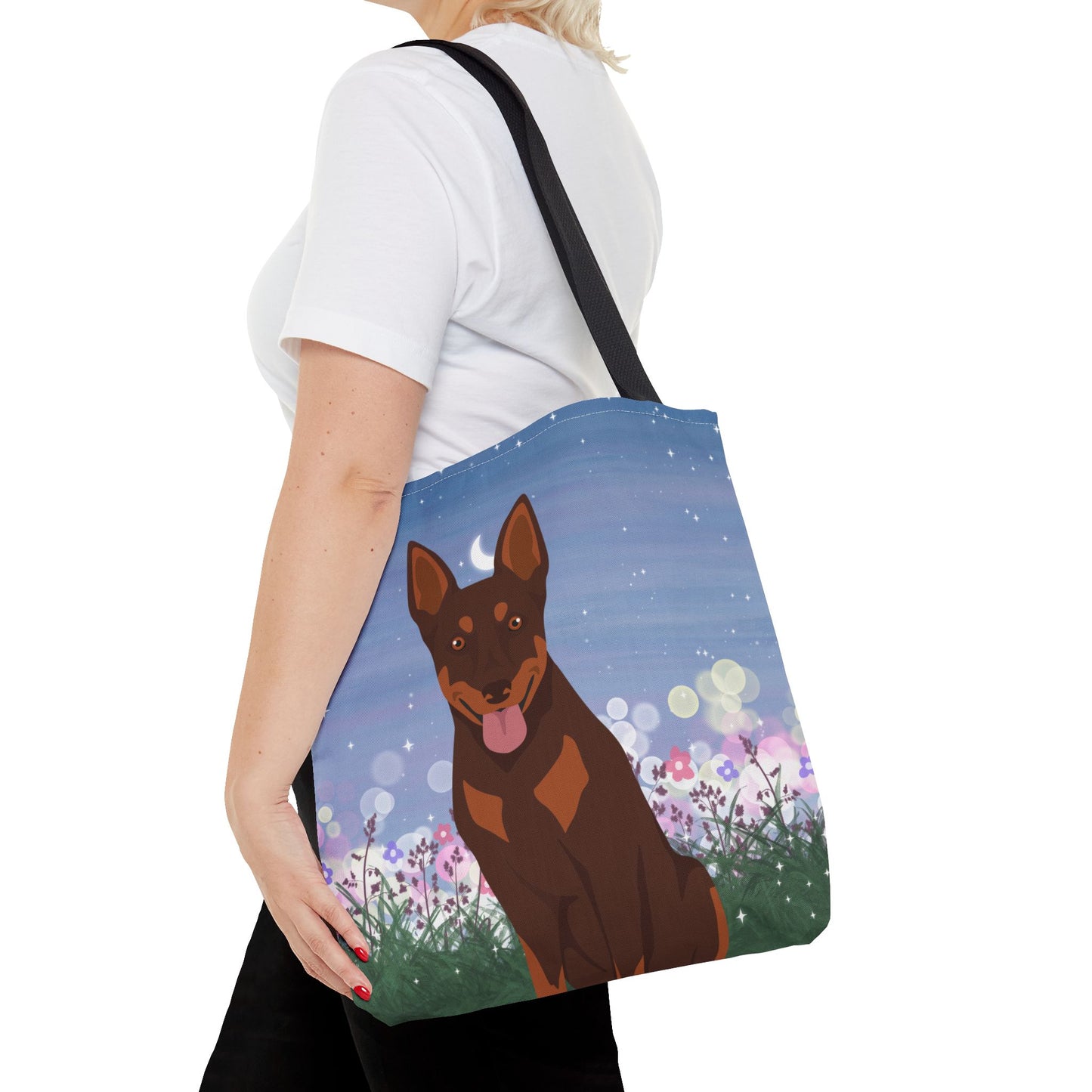 Australian Kelpie Dog Tote Bag 16x16
