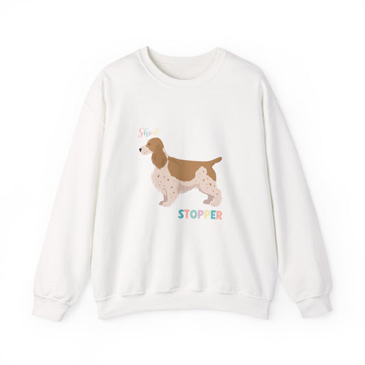 English Cocker Spaniel Dog Unisex Heavy Blend Crewneck Sweatshirt