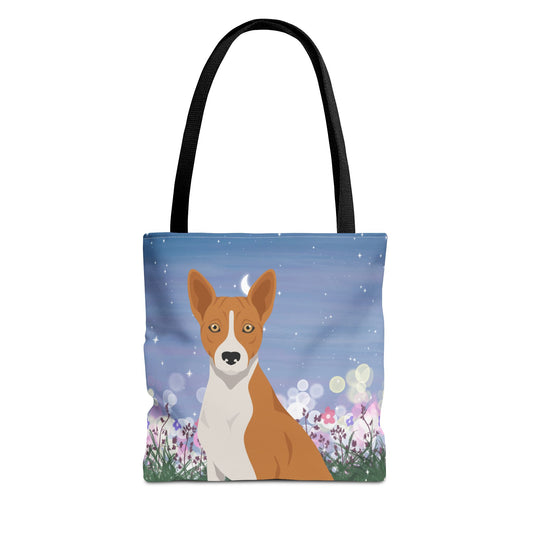 Basenji Dog Tote Bag 13x13