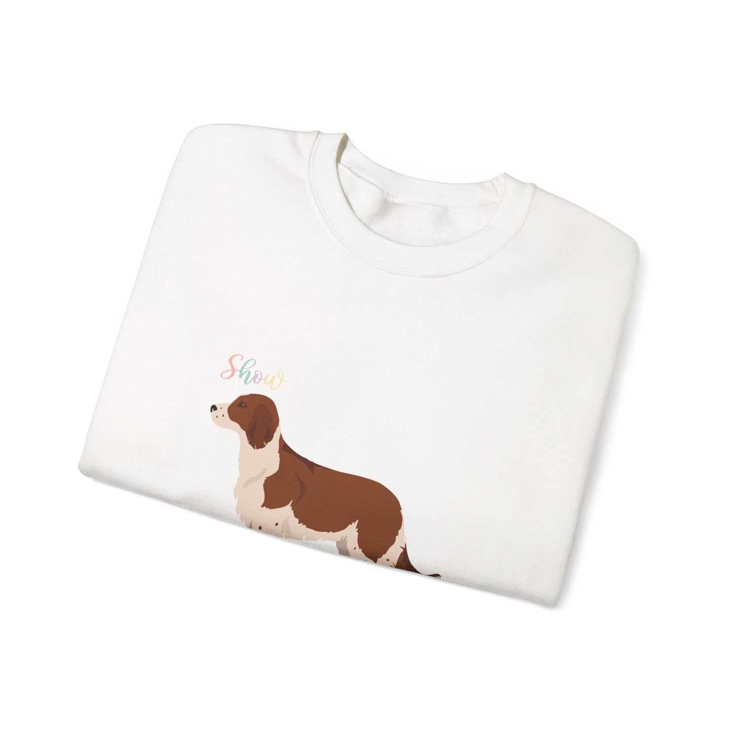 Welsh Springer Spaniel Dog Unisex Heavy Blend Crewneck Sweatshirt