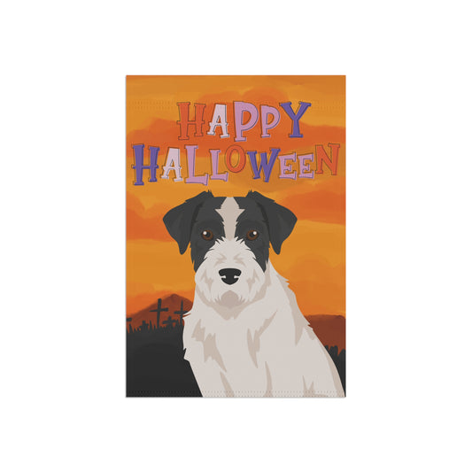 Jack Russell Terrier Dog Halloween Garden Flag