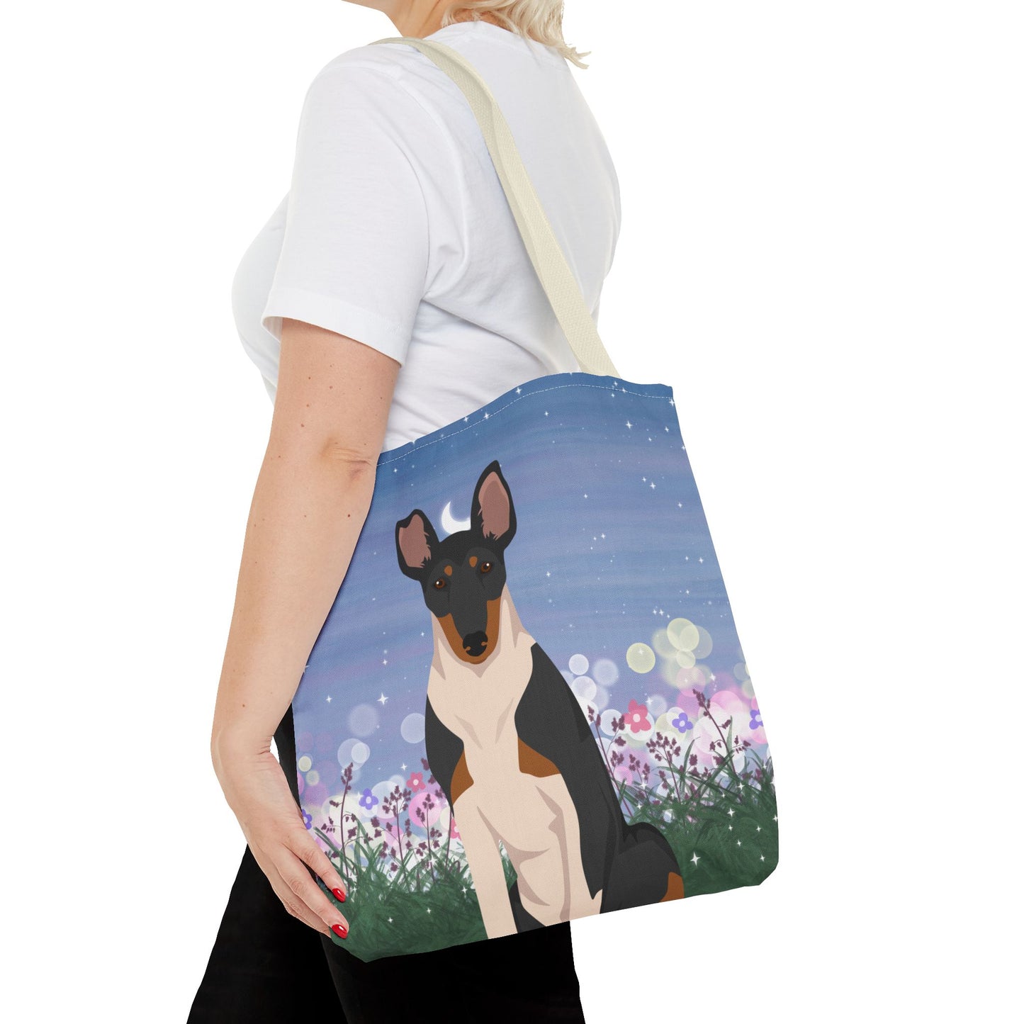 Smooth Collie Dog Tote Bag 16x16