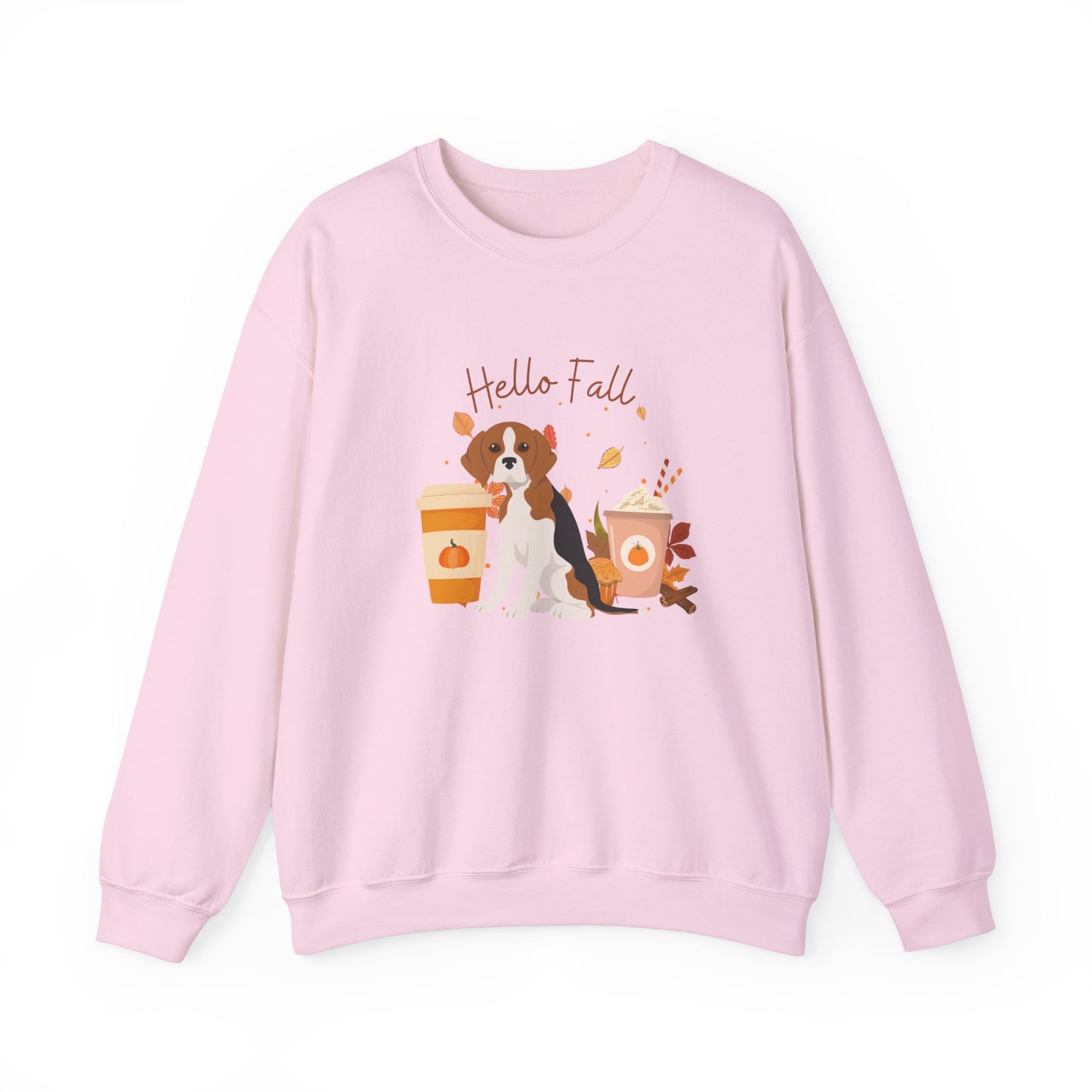 Beagle Dog Fall Halloween Unisex Heavy Blend Crewneck Sweatshirt