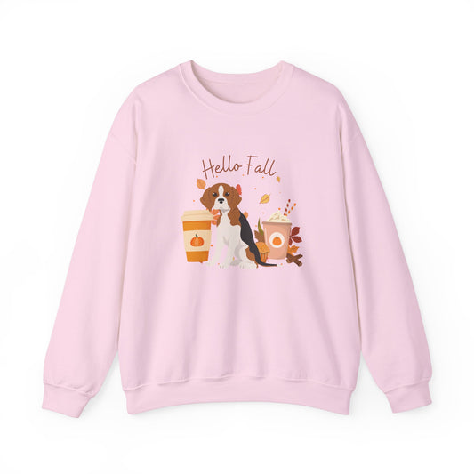 Beagle Dog Fall Halloween Unisex Heavy Blend Crewneck Sweatshirt