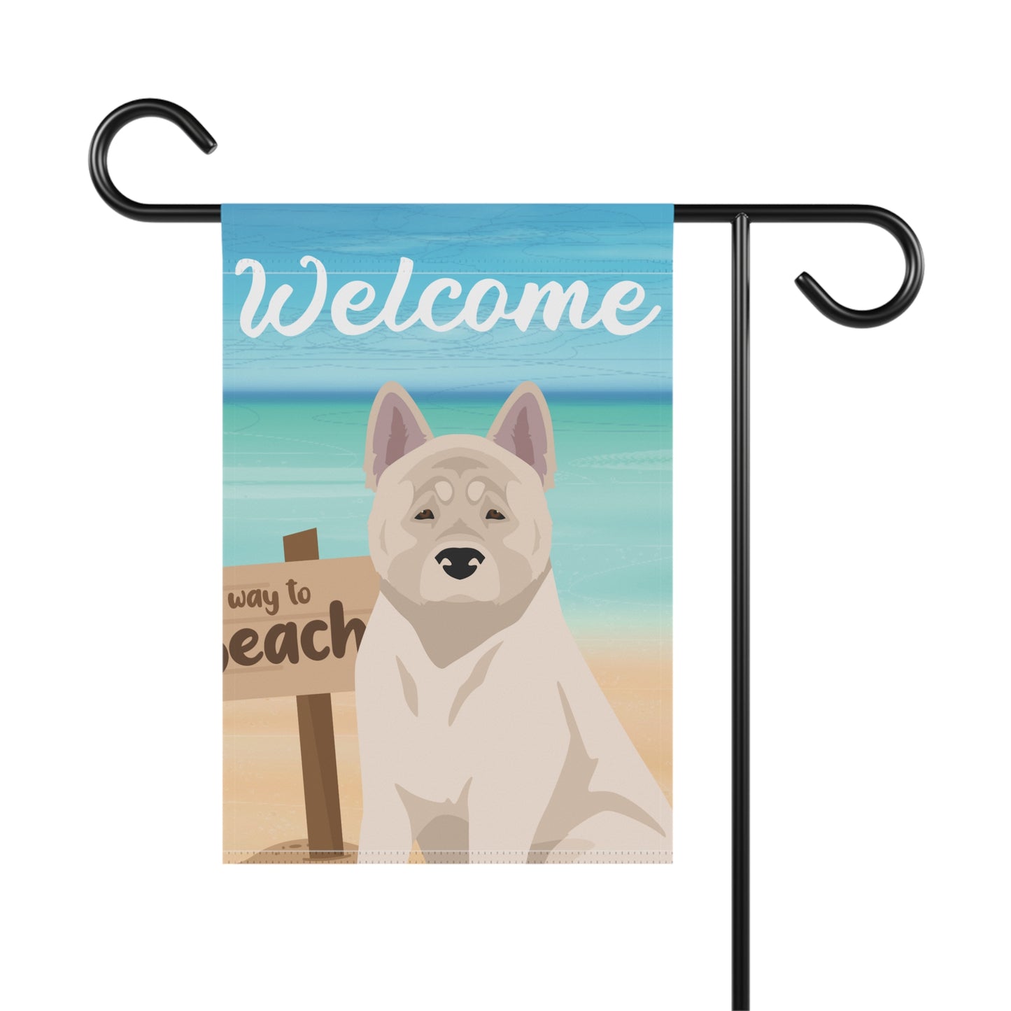 American Akita Dog Garden Flag