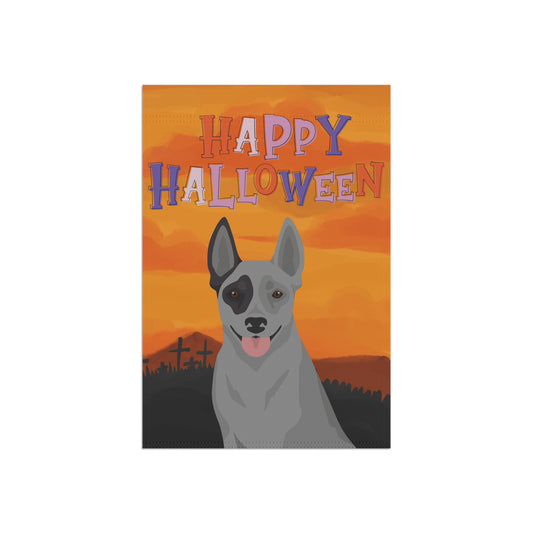 Australian Stumpy Tail Cattle Dog Dog Halloween Garden Flag