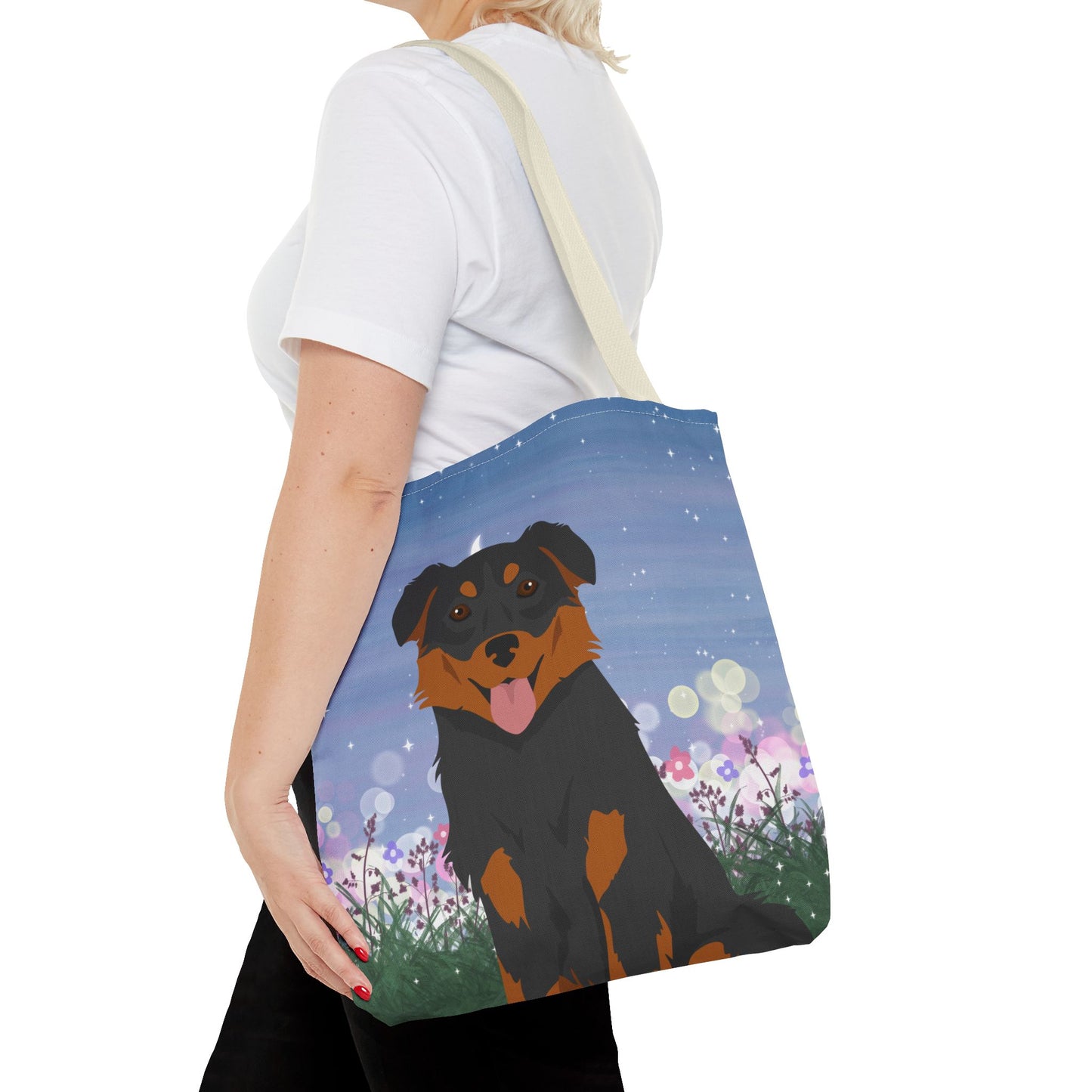 English Shepherd Dog Tote Bag 16x16