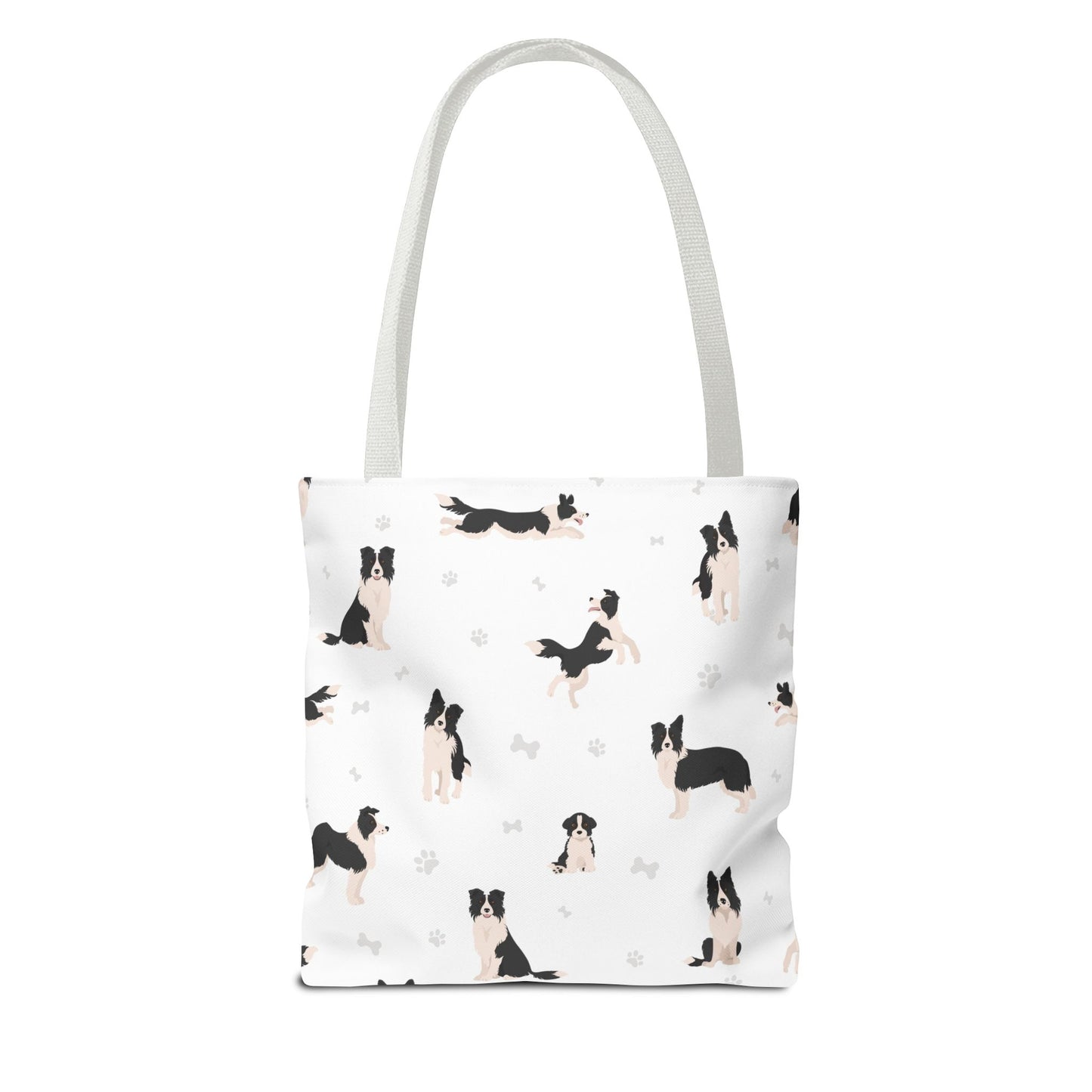 Border Collie Dog Tote Bag, Akita Dog Mom Gift