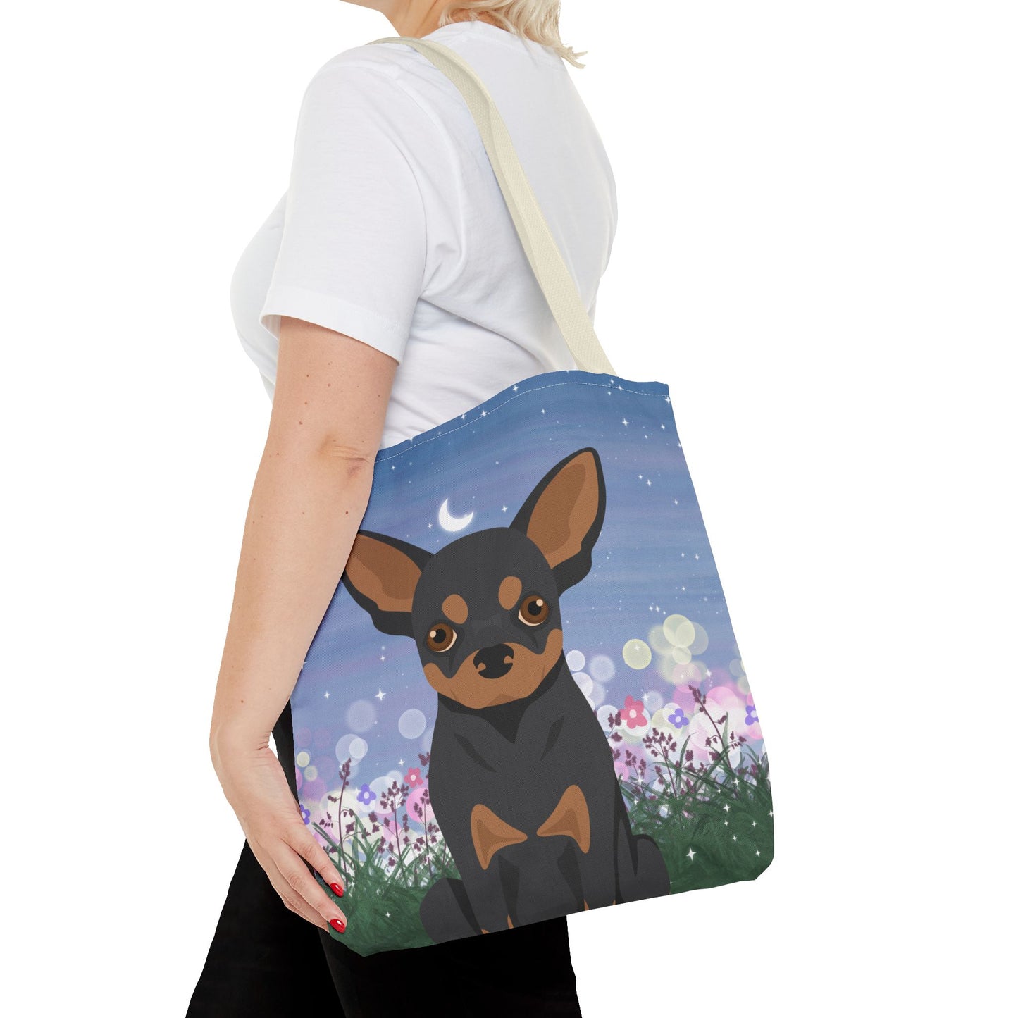 Chihuahua Dog Tote Bag 16x16