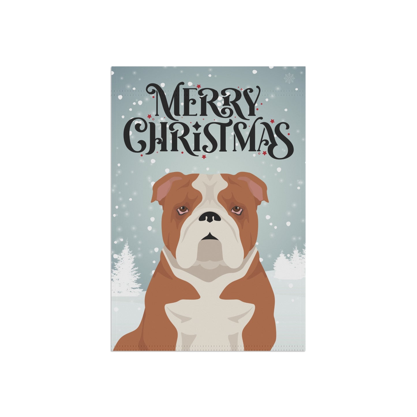 Bulldog Dog Garden Flag