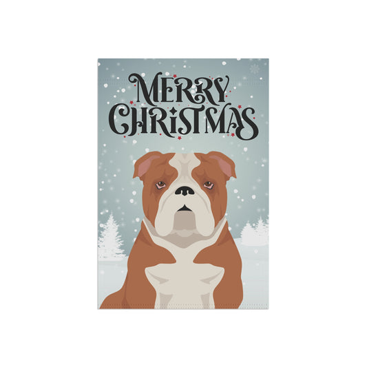 Bulldog Dog Garden Flag
