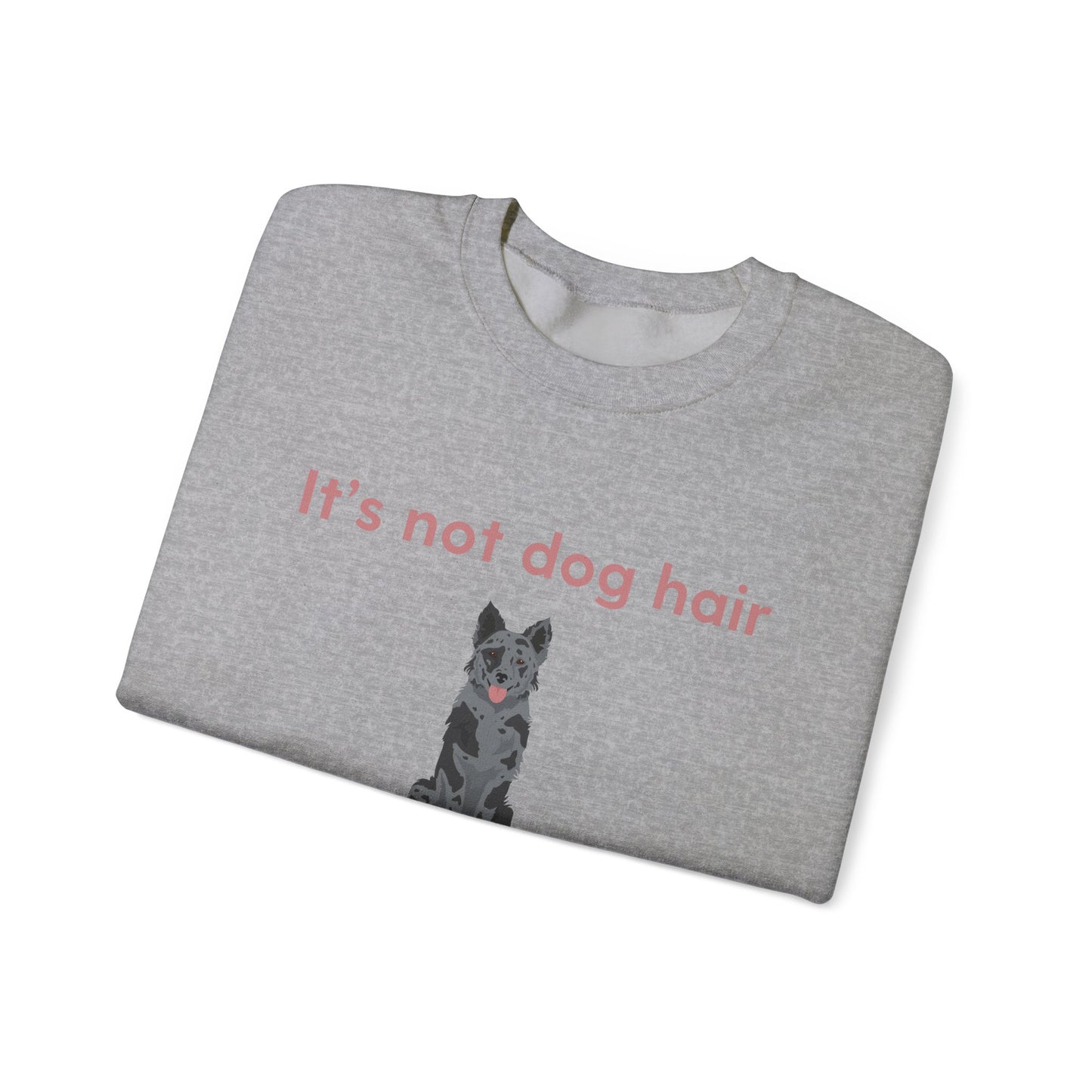 Mudi Dog Glitter Funny Unisex Heavy Blend Crewneck Sweatshirt, Mudi Mom, Mudi Gift, Mudi Lover