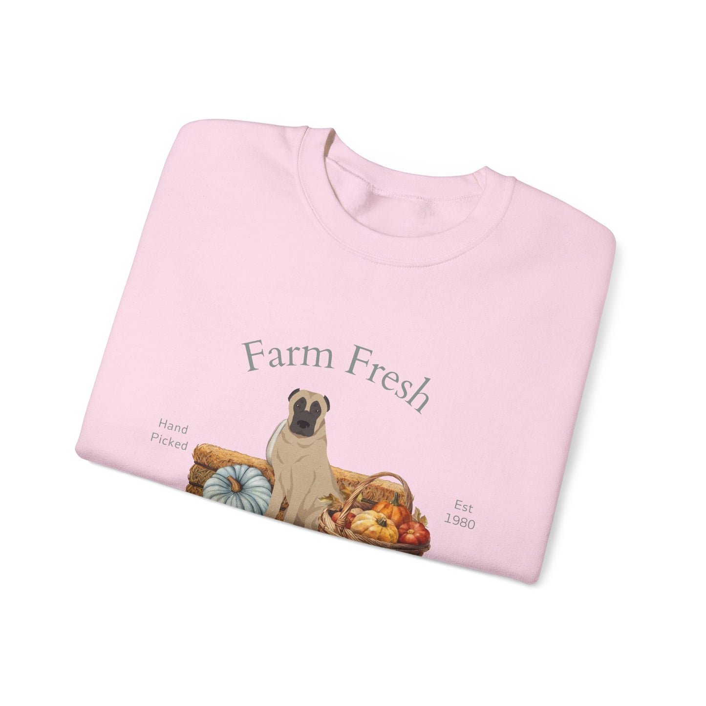 Kangal Dog Fall Farm Fresh Unisex Heavy Blend Crewneck Sweatshirt