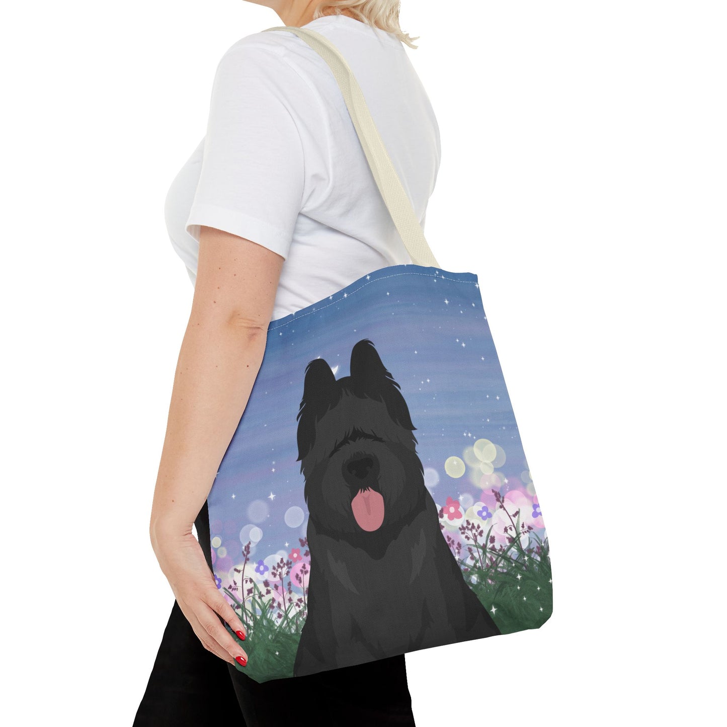 Briard Dog Tote Bag 16x16