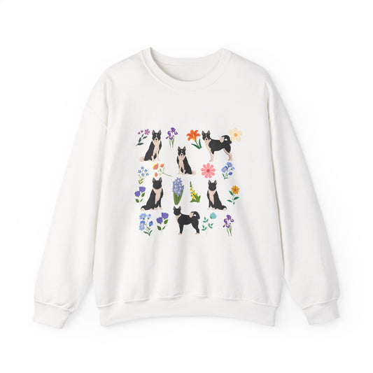 Karelian Bear Dog Dog Unisex Spring Cottage Core Crewneck Sweatshirt