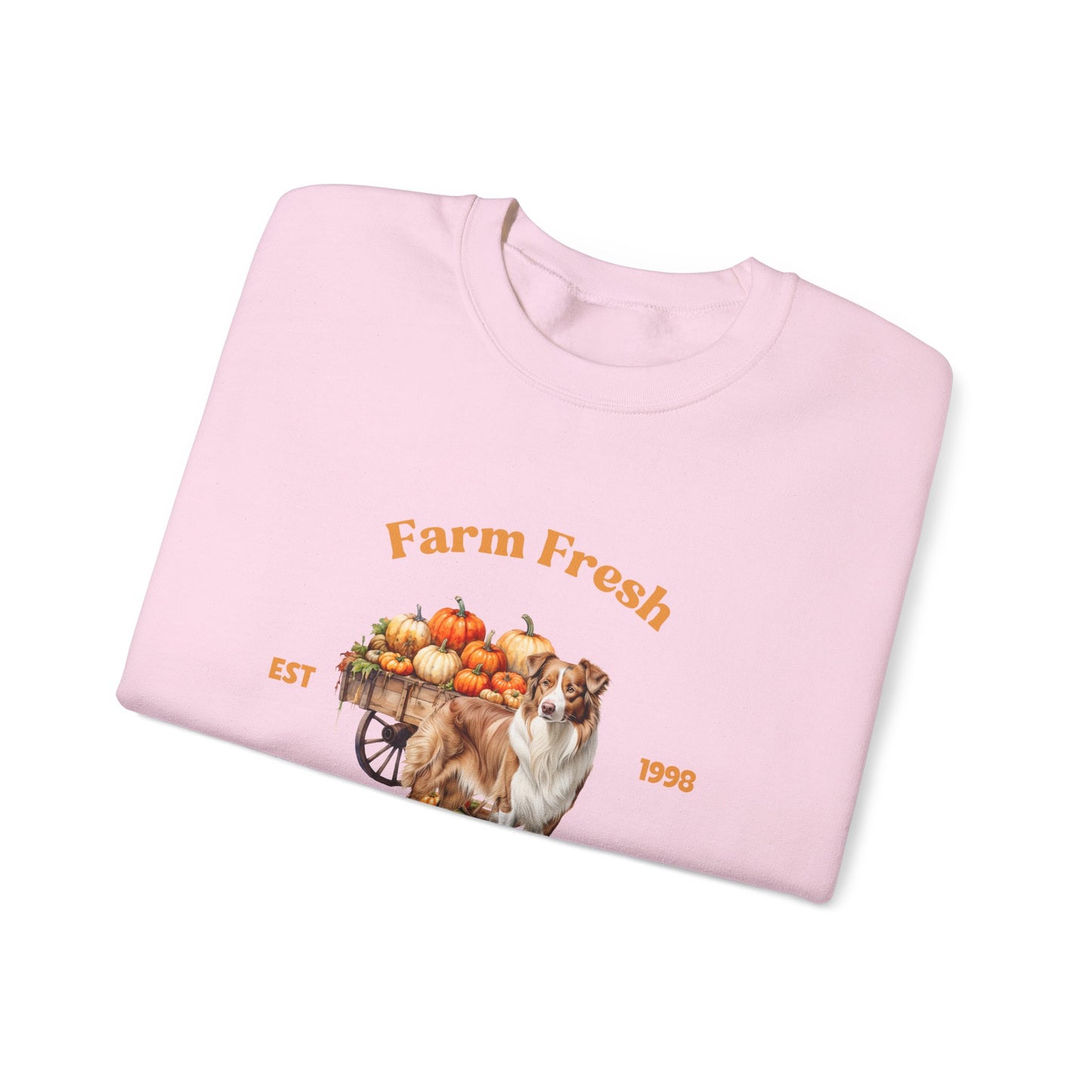 Australian Shepherd Dog Fall Unisex Heavy Blend Crewneck Sweatshirt