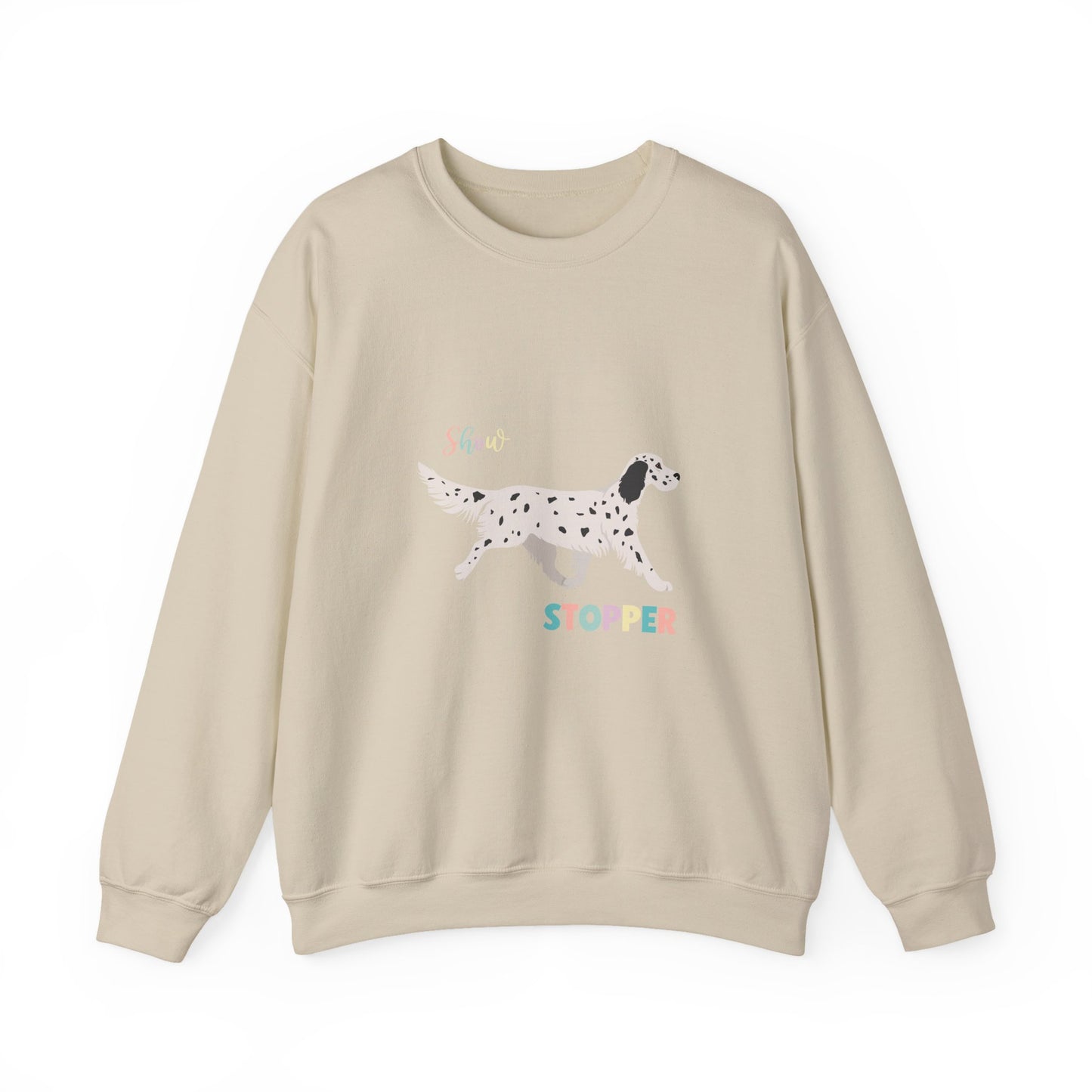 English Setter Dog Unisex Heavy Blend Crewneck Sweatshirt