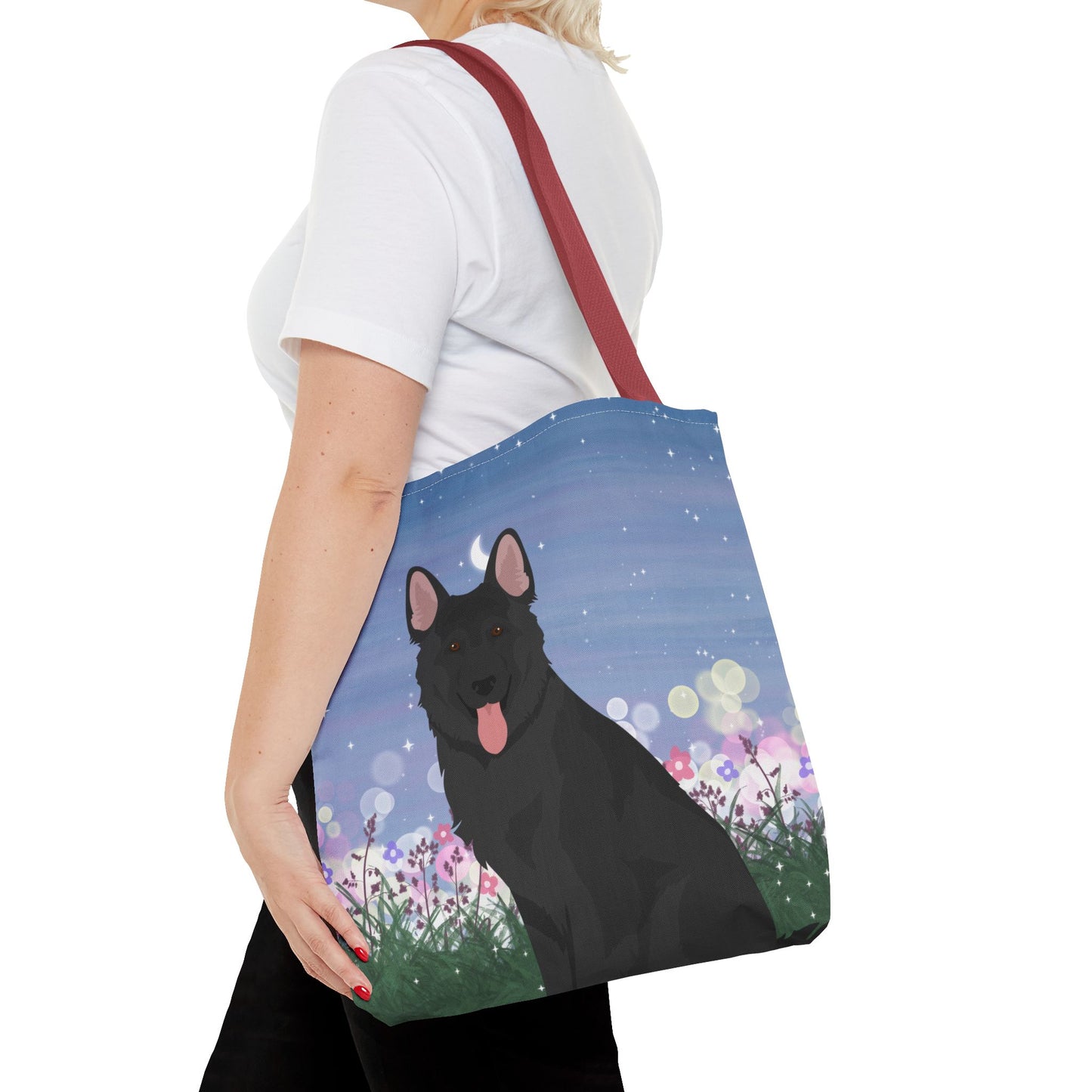German Shepherd Dog Tote Bag 16x16