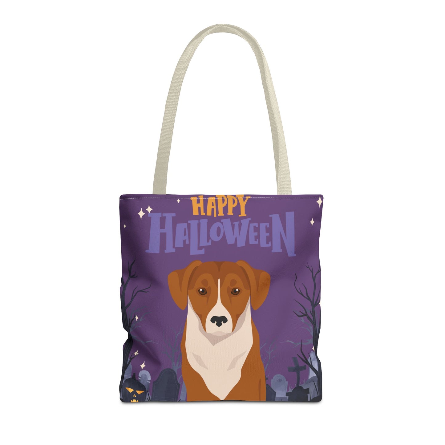 Austrian Pinscher Dog Happy Halloween Tote Bag 16x16