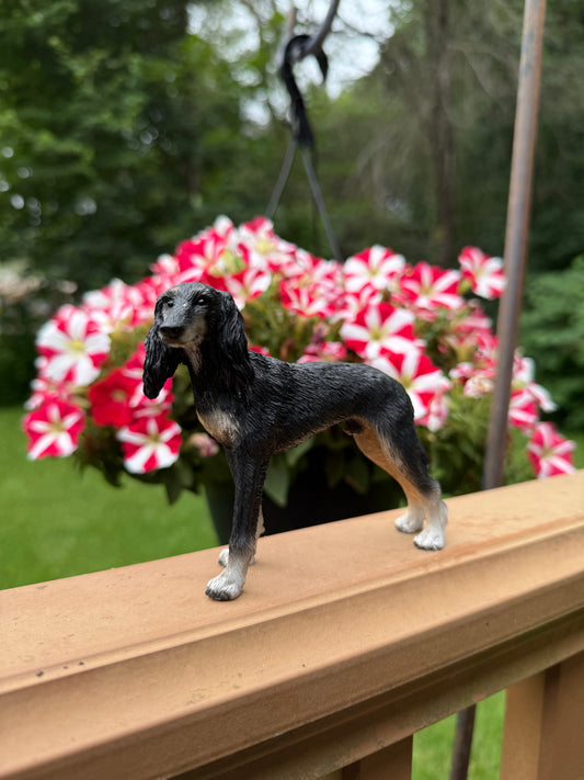 Saluki Dog Figurine