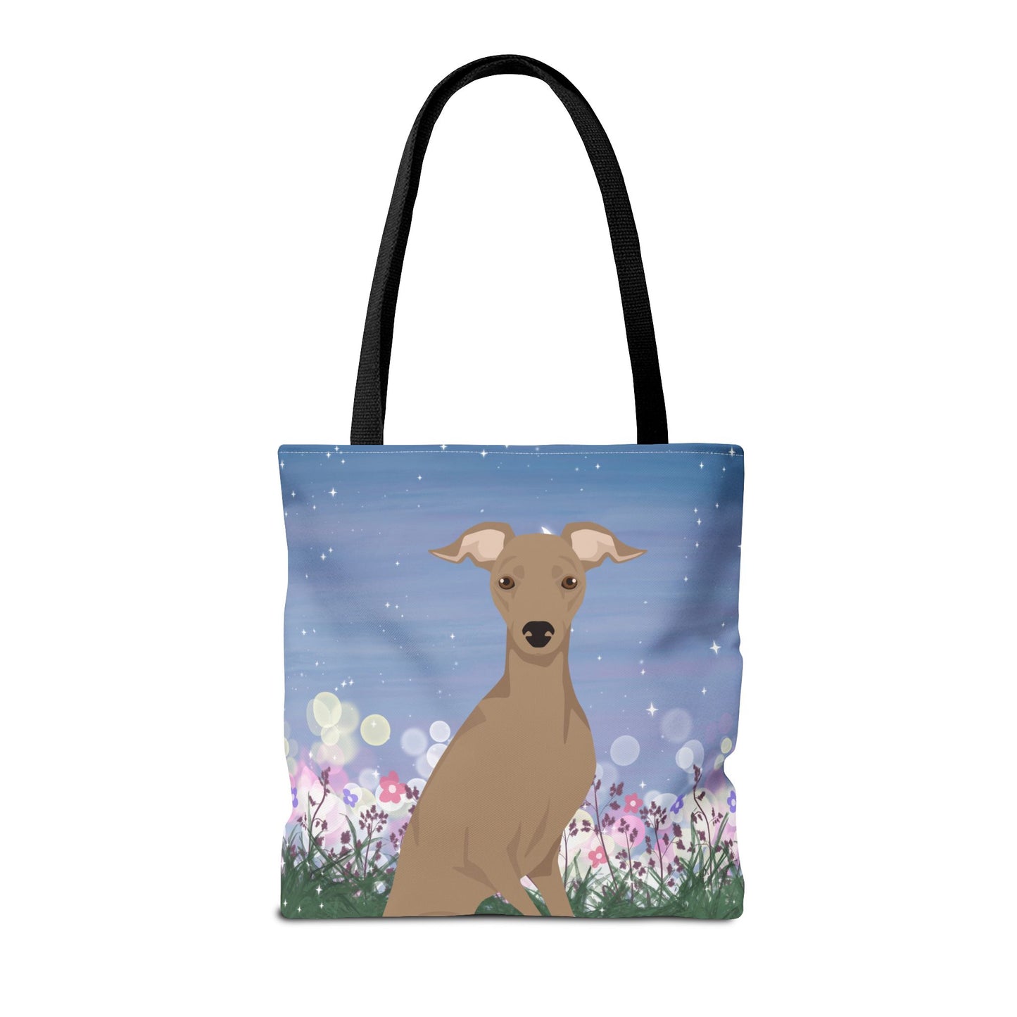 Italian Greyhound Dog Tote Bag 16x16