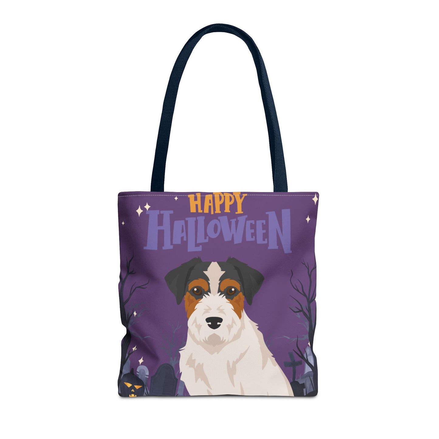 Jack Russell Terrier Dog Happy Halloween Tote Bag 16x16