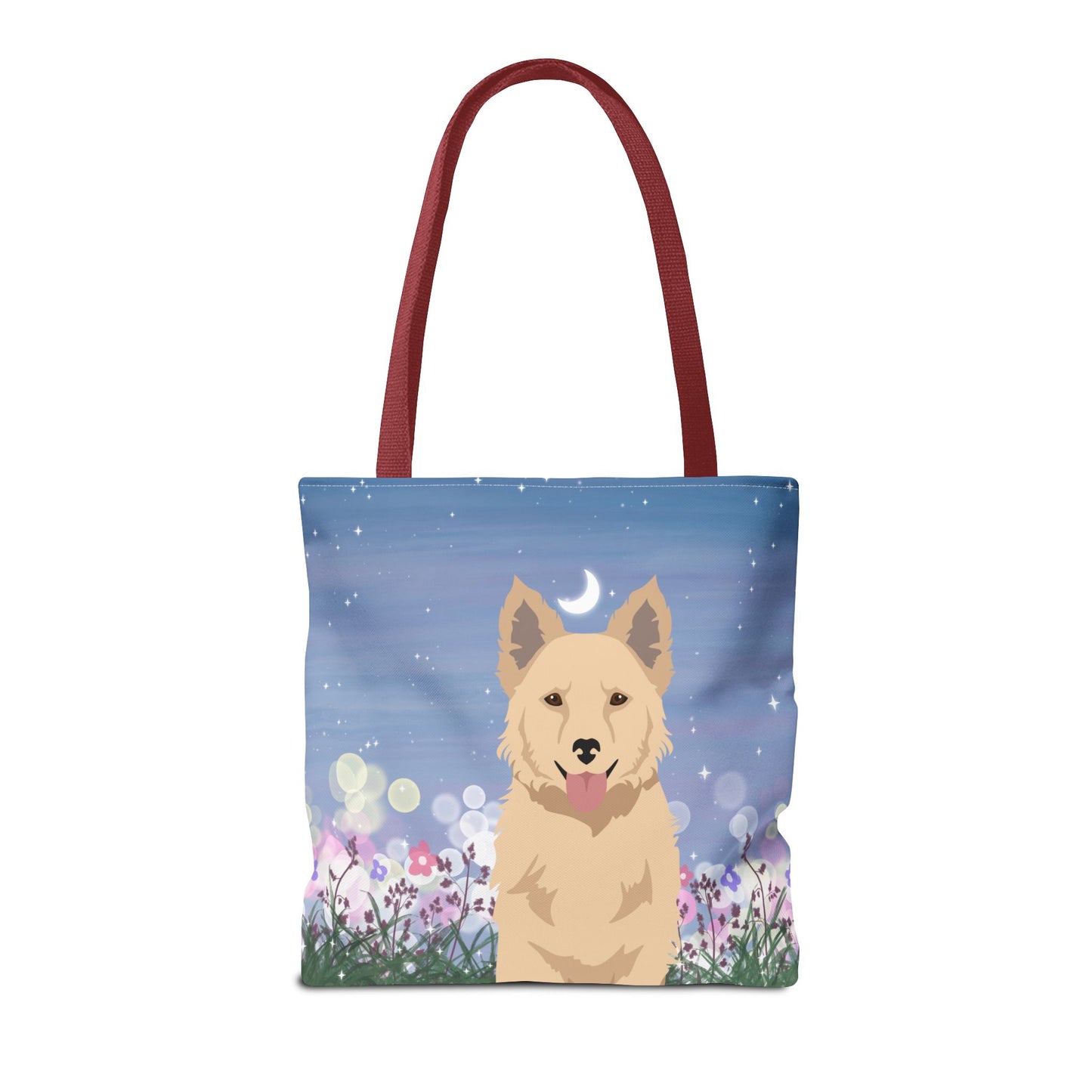 Mudi Dog Tote Bag 16x16