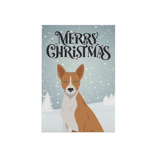 Basenji Dog Garden Flag