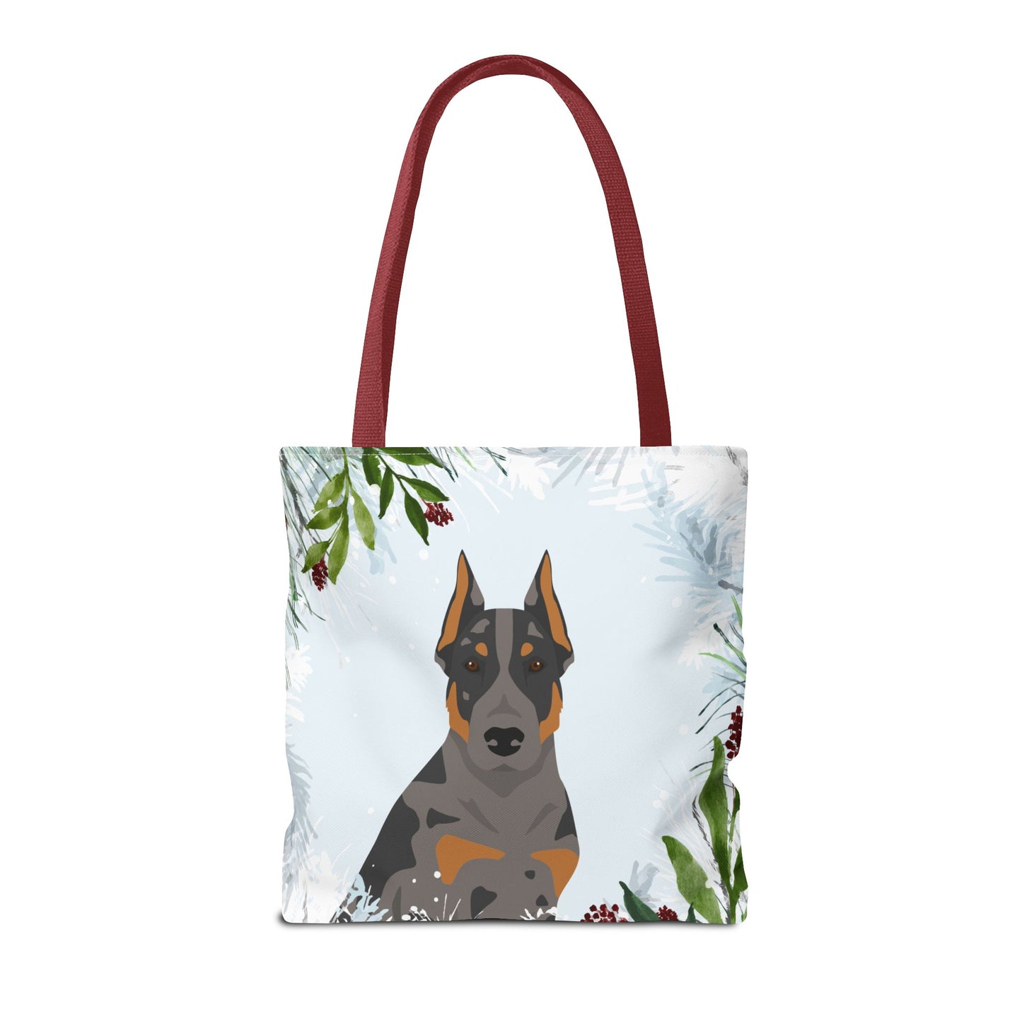 Beauceron Dog Christmas Holiday Tote Bag 16x16