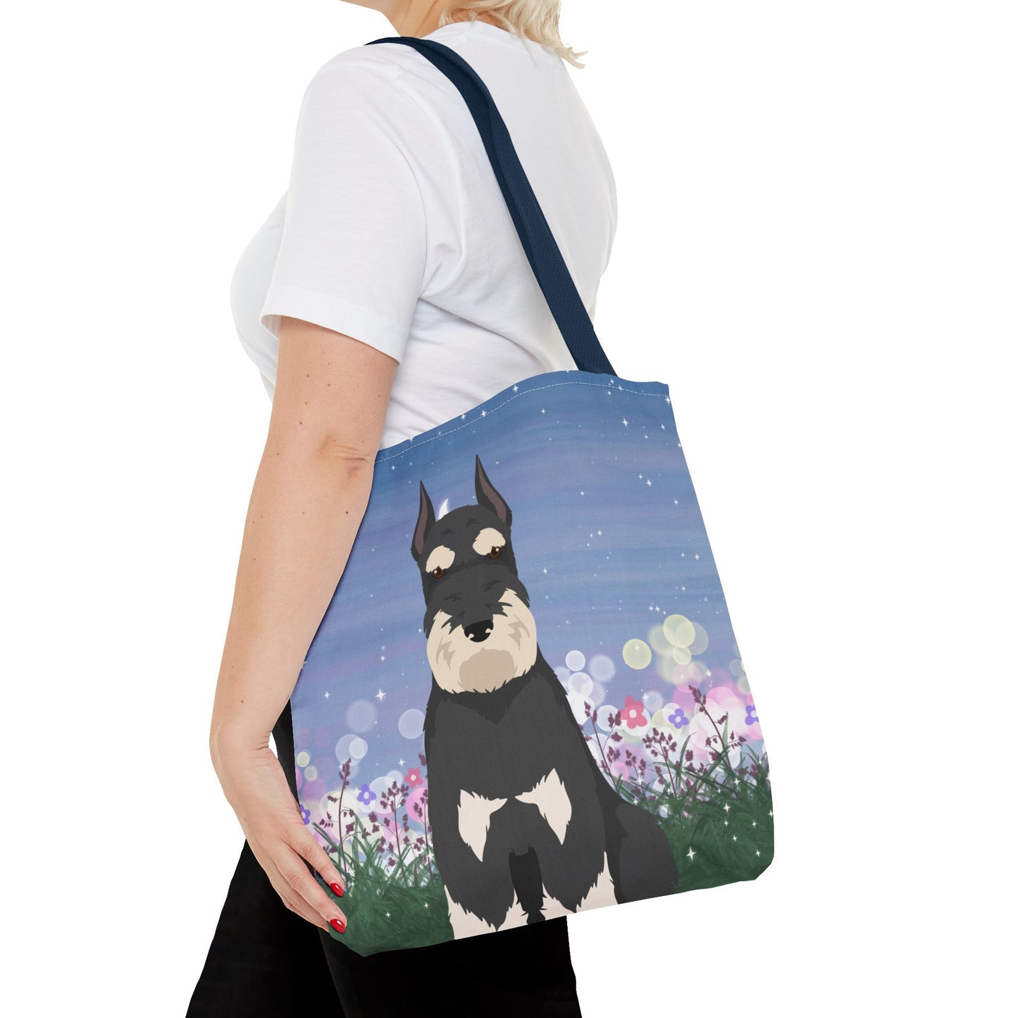 Schnauzer Dog Tote Bag 16x16