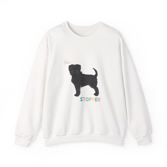 Affenpinscher Dog Unisex Heavy Blend Crewneck Sweatshirt