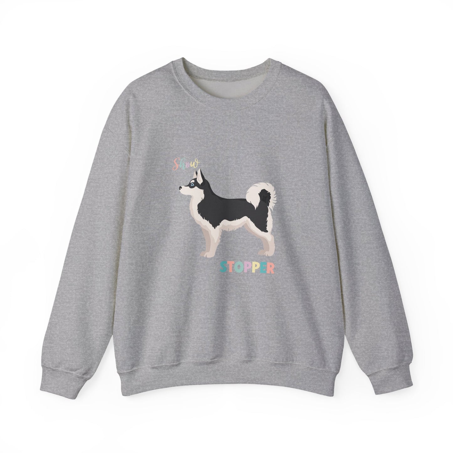 Alaskan Klee Kai Dog Unisex Heavy Blend Crewneck Sweatshirt