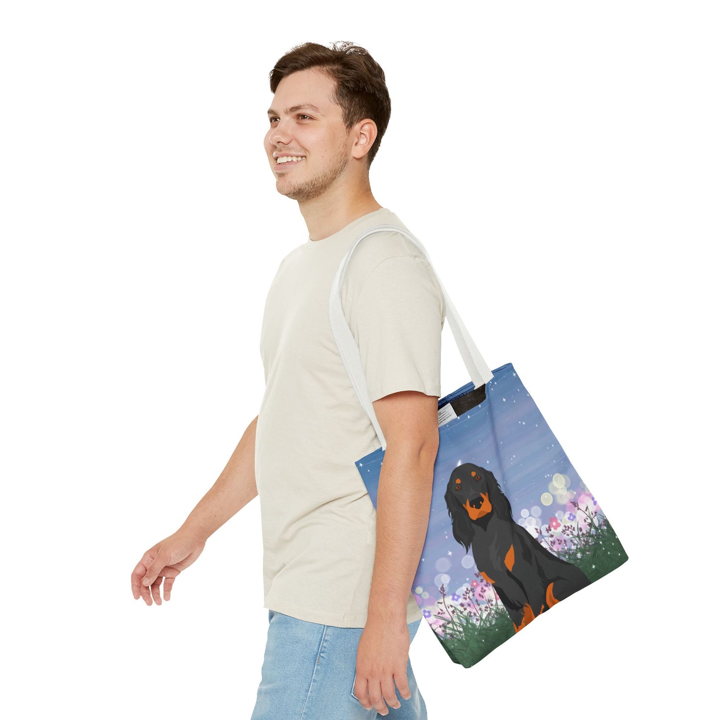 Gordon Setter Dog Tote Bag 16x16