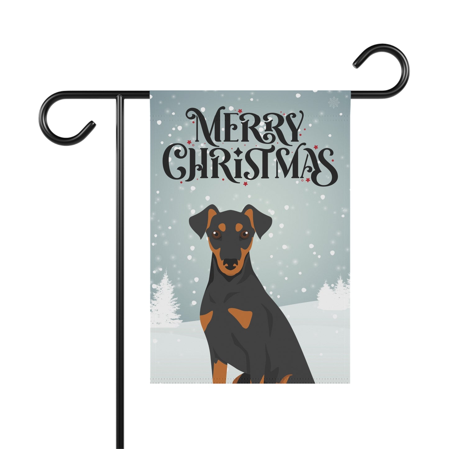 Manchester Terrier Dog Garden Flag