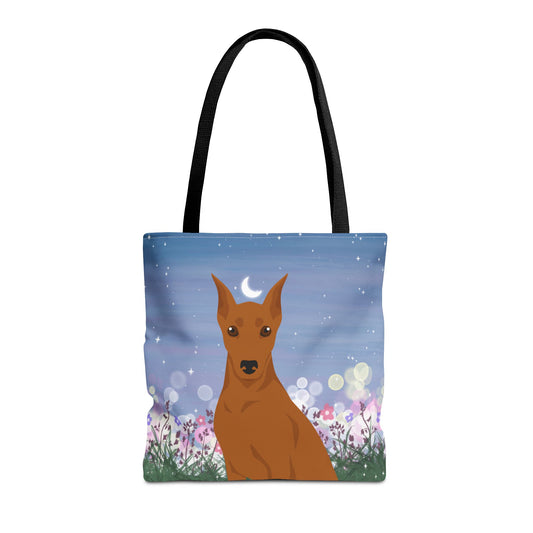German Pinscher Dog Tote Bag 16x16